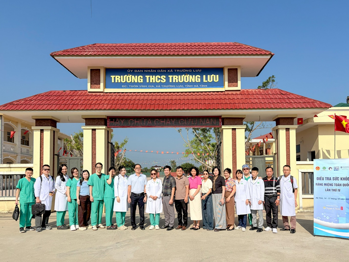 BỆNH VIỆN RĂNG HÀM MẶT TRUNG ƯƠNG HÀ NỘI TRIỂN KHAI ĐIỀU TRA SỨC KHỎE RĂNG MIỆNG TOÀN QUỐC TẠI HÀ TĨNH
